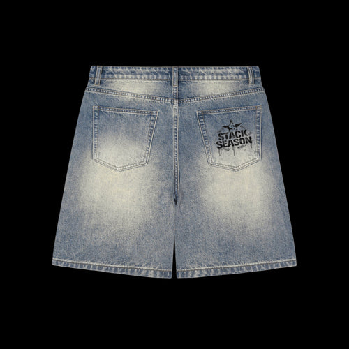 (610)-Get-Money Denim Shorts